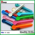 orthodontic dental elastics mixed colors dental 11