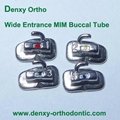 Wide entrance Dental orthodontic buccal tube