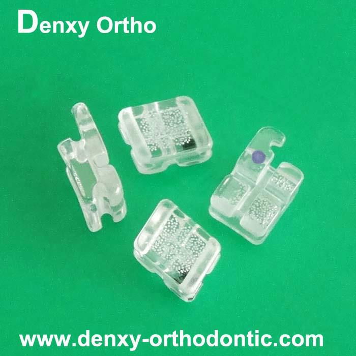 Dental brackets Dental clear braces sapphire brackets 3