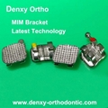 Dental bondable bracket metal braces