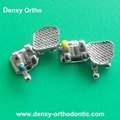 Dental bondable bracket metal braces 6