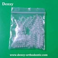 Gray/Clear 2 Colors Dental Products Orthodontic Elastic Rotation wedges 9