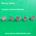 Dental orthodontic fashion brackets cartoon brackets orthodontic braces