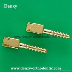 CNC turning machine stainless steel/titanium dental screw 