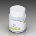 Dental glaze powder mixing metal ceramic glaze powder