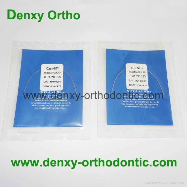 A Quality-Cu-Niti / Copper Niti Arch Wire Orthodontic Niti arch wire 3