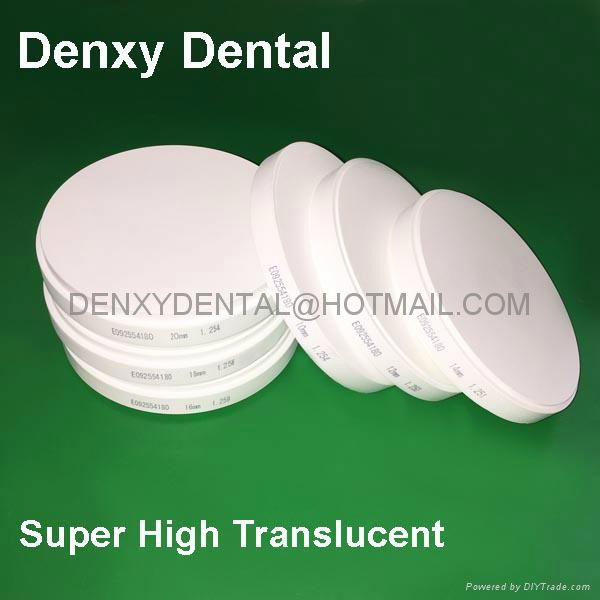 Pre Color Dental zirconia blocks disc Ceramic zirconia block 3