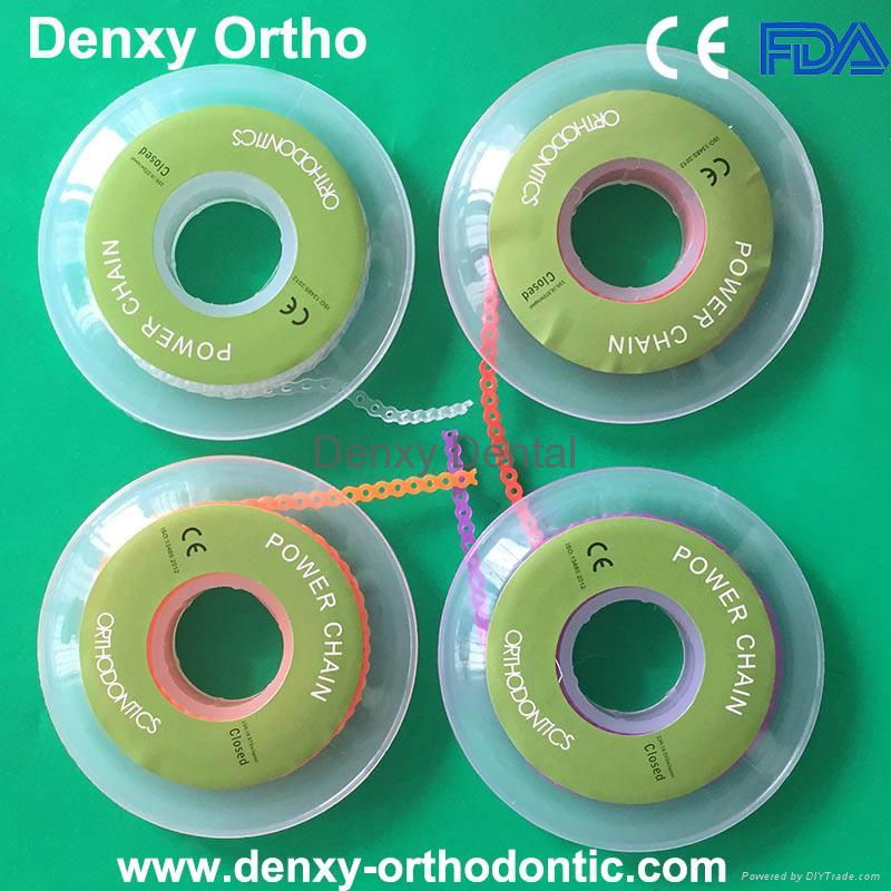 Orthodontic power chain   5