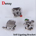 Denxy Orthodontic brackets Dental Self lock brace Self ligating brackets 8