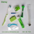  Dental kit ortho kit orthodontic toothbrush Dental travel toothbrush 10