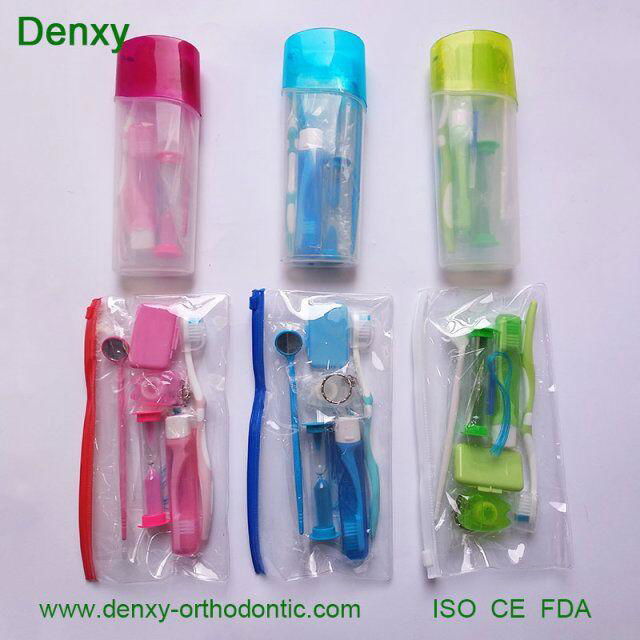  Dental kit ortho kit orthodontic toothbrush Dental travel toothbrush 3