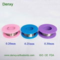 Dental ligature wires orthodontic ligature wire