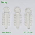 Gray/Clear 2 Colors Dental Products Orthodontic Elastic Rotation wedges