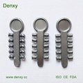 Gray/Clear 2 Colors Dental Products Orthodontic Elastic Rotation wedges