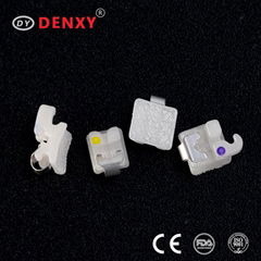 Dental braces ceramic self ligation brackets self ligating brackets self ligate 