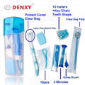  Dental kit ortho kit orthodontic toothbrush Dental travel toothbrush 4