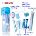  Dental kit ortho kit orthodontic toothbrush Dental travel toothbrush