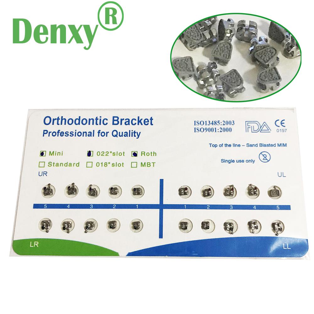 Top Quality DC Bracket Dental Bracket Orthodontic Bracket Dental Brace Roth MBT Denxy (China