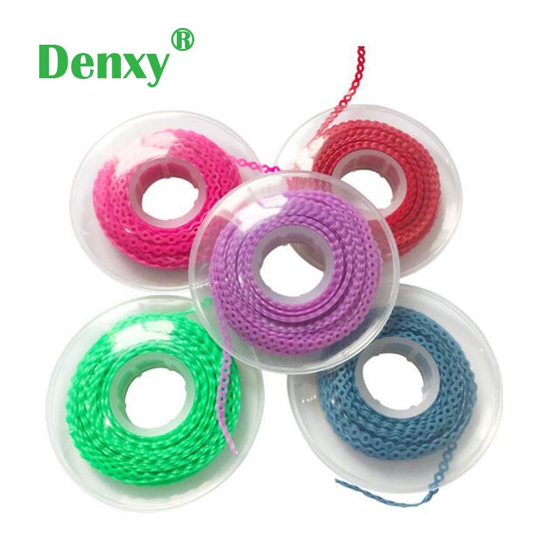 Dental elastic chain Orthodontic elastics power chain 5