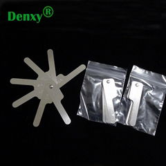 Dental Instrument Interproximal Reduction Gauge Reciprocate IPR System Tooth Gap