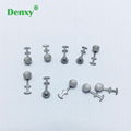  Orthodontic attachment multi-hook monoblock bondable orthodontic lingual button 3