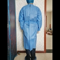 disposable nonwoven reinforced sterile medical supplies surgical gown  3