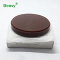 Dental brown Color Wax Block Disc Carving Brown Wax Disc dental zirconia blocks  2