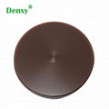 Dental brown Color Wax Block Disc Carving Brown Wax Disc dental zirconia blocks 