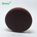 Dental brown Color Wax Block Disc Carving Brown Wax Disc dental zirconia blocks  4