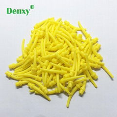 Intra Oral Mixing Tips Yellow Mixer Syringe Dental Disposable Tube Dental Mixing