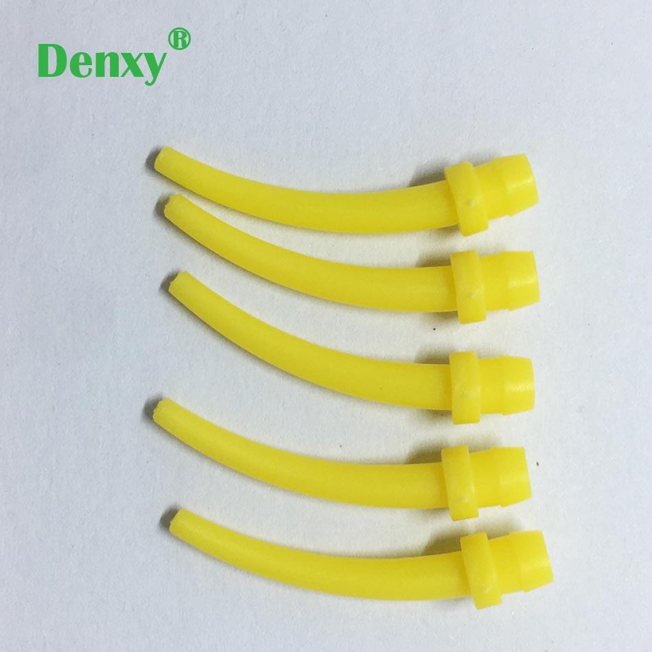 Intra Oral Mixing Tips Yellow Mixer Syringe Dental Disposable Tube Dental Mixing 4