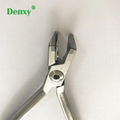 dental Orthodontic Pliers Flat distal end Cutter 