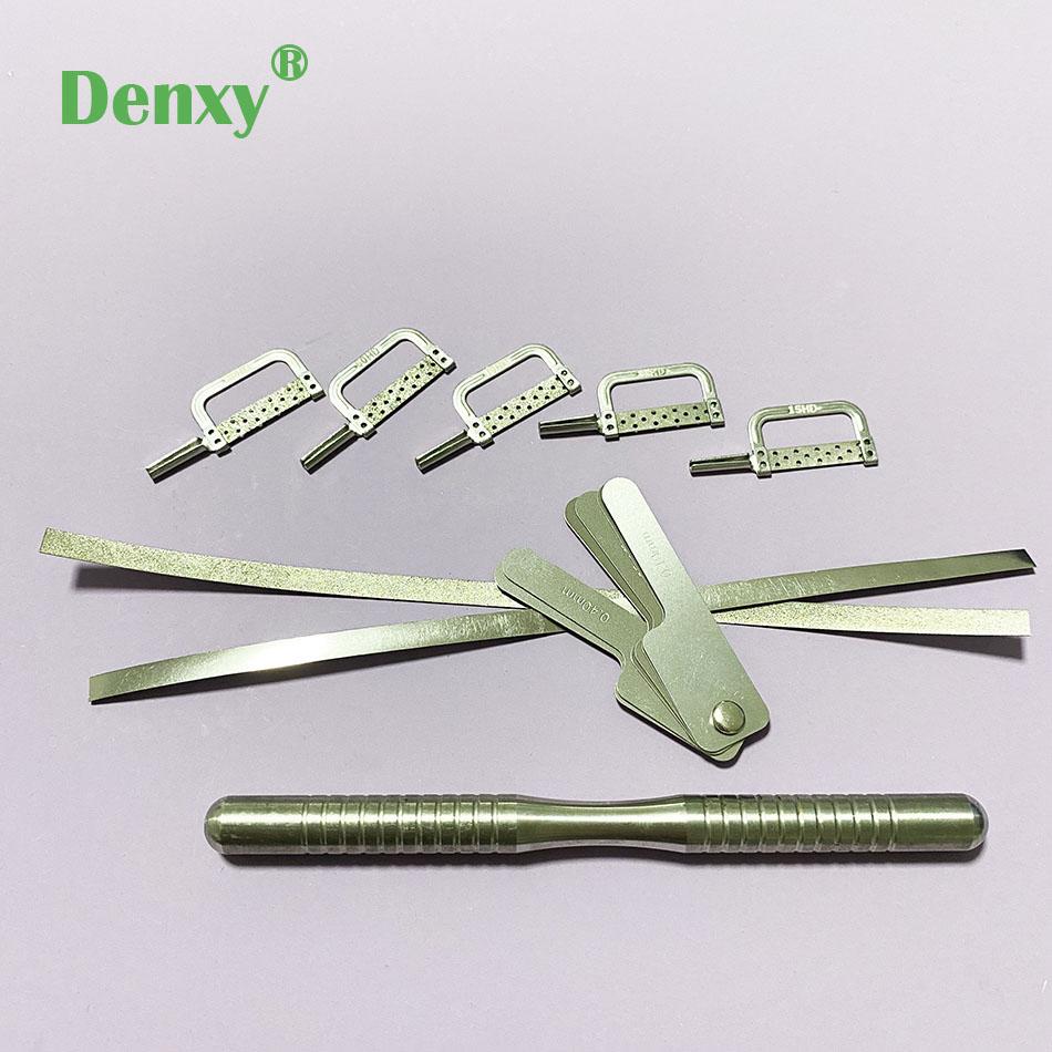 Dental Equipment IPR System enamel Interproximal Reduction Strip Kit Contra Angl 4