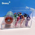 Dental Orthodontic ligature tie Acrylic Dispenser Elastic chain Placing Box Powe 5