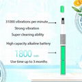 Denxy Electric Toothbrush Adult Soft Bristle Fully Automatic Battery Basic Water