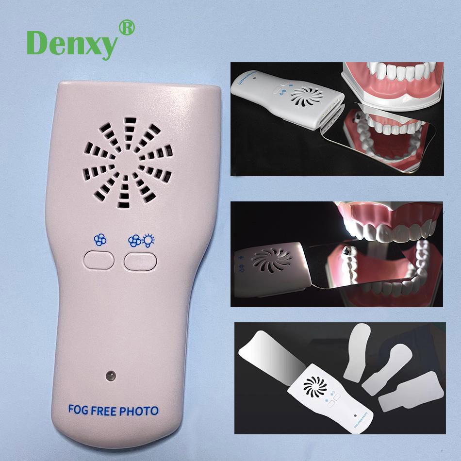 Dental Fog Free Photo Automatic Anti-fog Mirrors oral photography Reflector Defo