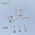 Dental Orthodontic Bondable Crimpable Hook Sliding hook archwire Bracket Brace 