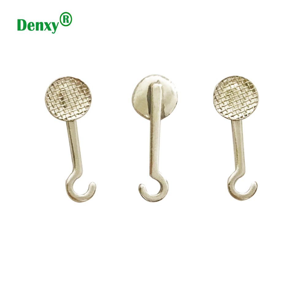 Dental Orthodontic Bondable Crimpable Hook buttons Sliding hook lingual buttons  4