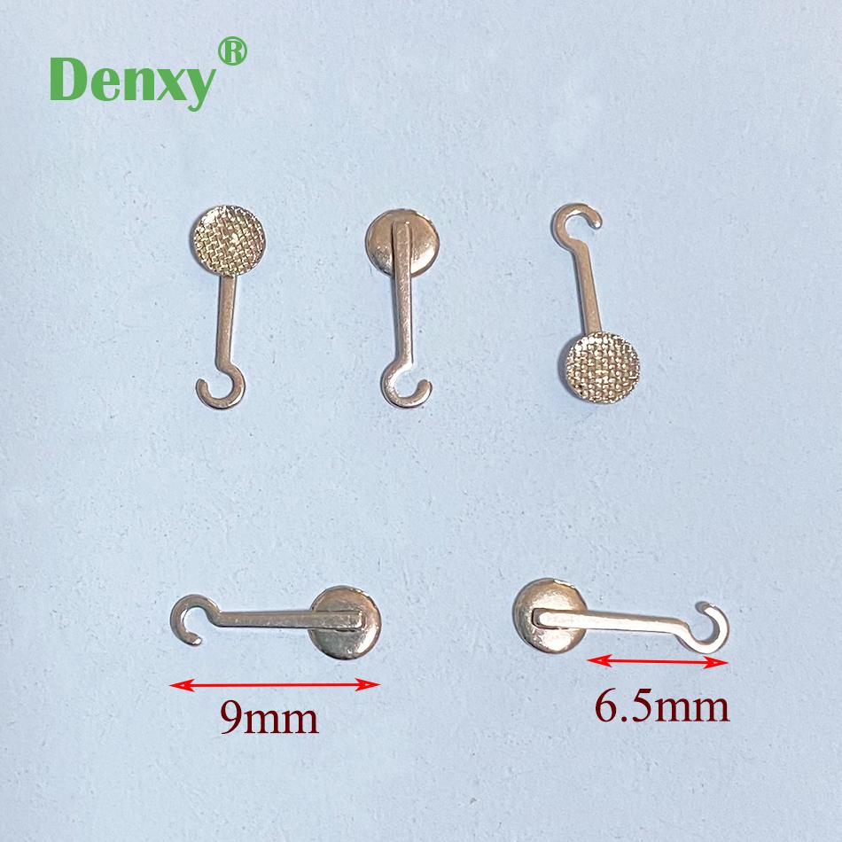 Dental Orthodontic Bondable Crimpable Hook buttons Sliding hook lingual buttons  5