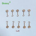 Dental Orthodontic Bondable Crimpable Hook buttons Sliding hook lingual buttons  6