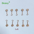 Dental Orthodontic Bondable Crimpable Hook buttons Sliding hook lingual buttons 