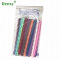 Dental Orthodontic Elastic Ligature Ties Bands for Brackets Braces Colourful O r