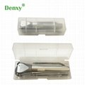 Dental 3 Way Air Water Spray Triple Syringe Handpiece with 2 Nozzles Tips Tubes 
