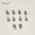 Dental Orthodontic Lingual Buttons mesh base ovoid form Bondable Traction Hook R 6
