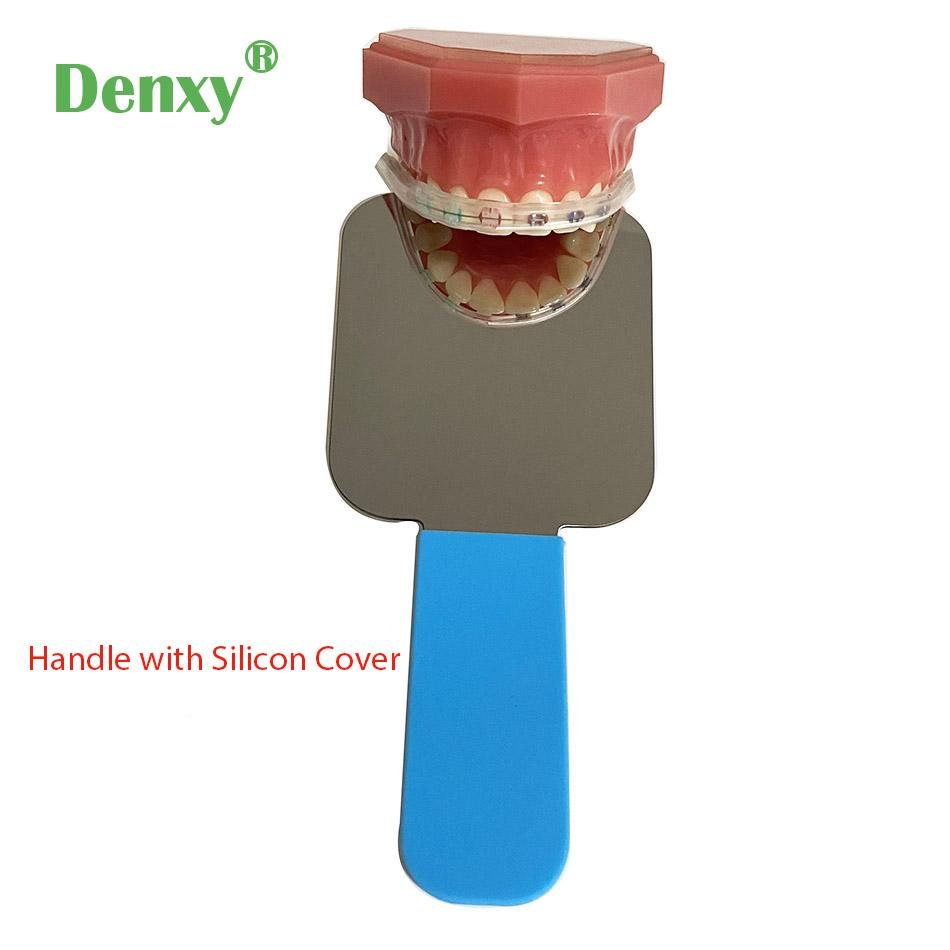 Dental Mirror Photography with handle double side SS Mirror dental photograph mi 4