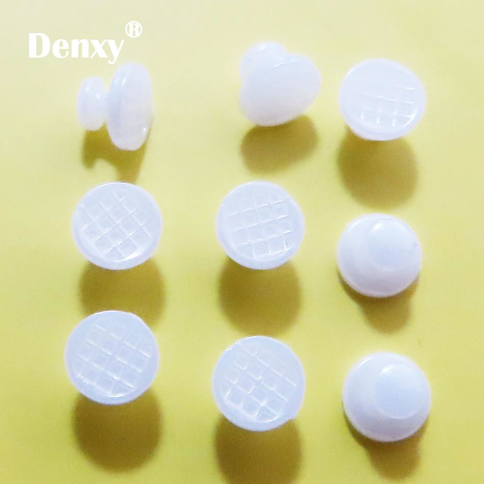 Dental Orthodontic Bondable Ceramic Lingual Buttons Ceramic Attack  2