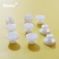 Dental Orthodontic Bondable Ceramic Lingual Buttons Ceramic Attack 