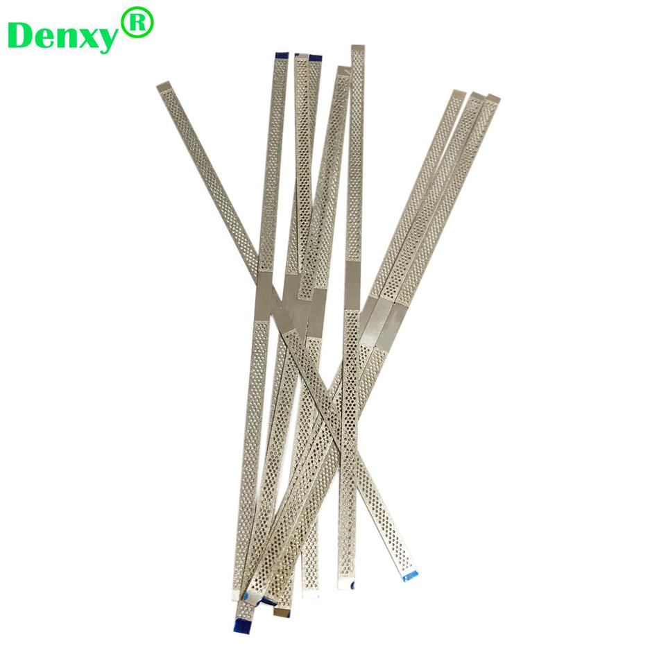 Dental abrasive strip with hole Metal Polishing teeth Dentist Whitening