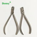 dental Orthodontic Pliers Flat distal end Cutter 