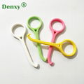 Denxy Orthodontic Invisible Braces Remover Tool Colorful Plastic Hook